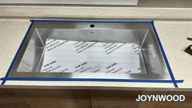 싱크대 하부 보수작업과 싱크볼 교체작업 후기 · 현장 사진
