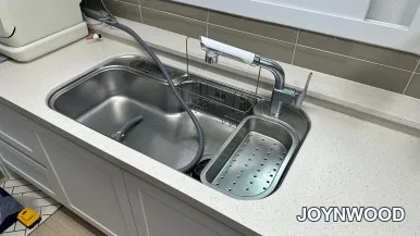 경산 설거지통 교체, 상판 절단 후 사각씽크볼 새로 설치하기