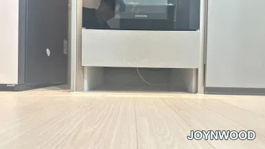 부산 연제구 로봇청소기 장 제작 리폼 사례 · 현장 사진