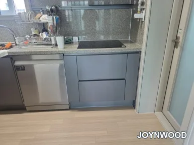 구미 산동읍 확장단지 중흥 s클래스 에듀포레 로봇청소기장 리폼 원복까지 생각해 하부장을 바꾼 현장