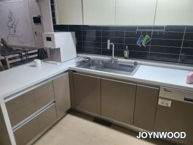김천 사각싱크볼 교체 비용 안내 키친앤싱크 KS880EF로 넓게 쓰는 주방 시공 후기 · 현장 사진