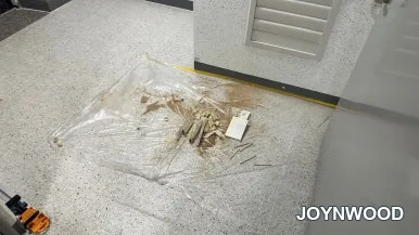 달성군 싱크대 밥솥장 밑 서랍장 로봇장으로 만들기 · 현장 사진