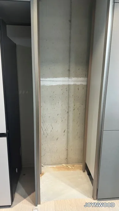 부산 연제구 로봇청소기 장 제작 리폼 사례 · 현장 사진