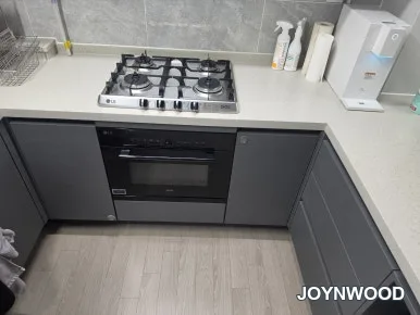 상주 무양동 로봇청소기장 리폼, 태왕아너스 로보락 S10 직배수 맞춤 공간 제작