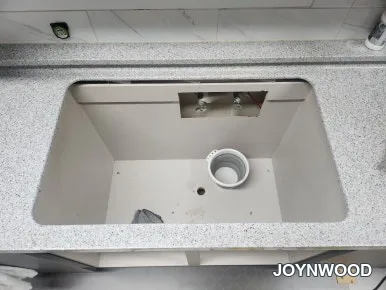 영천 사각싱크볼 교체 비용 안내 넓게 쓰기 위해 타공 확장까지 진행한 맞춤 시공 · 현장 사진
