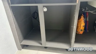 로봇장 리폼 후기, 만촌동 보조 주방 청소기장 설치 · 현장 사진