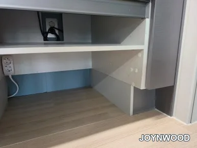 구미 산동읍 확장단지 중흥 s클래스 에듀포레 로봇청소기장 리폼 원복까지 생각해 하부장을 바꾼 현장 · 현장 사진